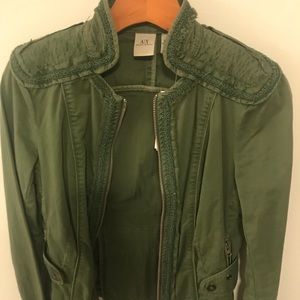 Vintage A/X green jacket with tags and A/X bag